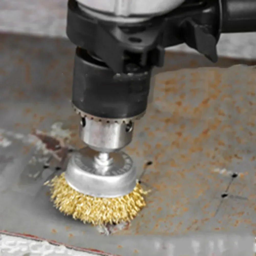 Connecting Rod Copper Plating Metal And Stone Working Professional Rust And Paint Removal Shank Fit Specifications