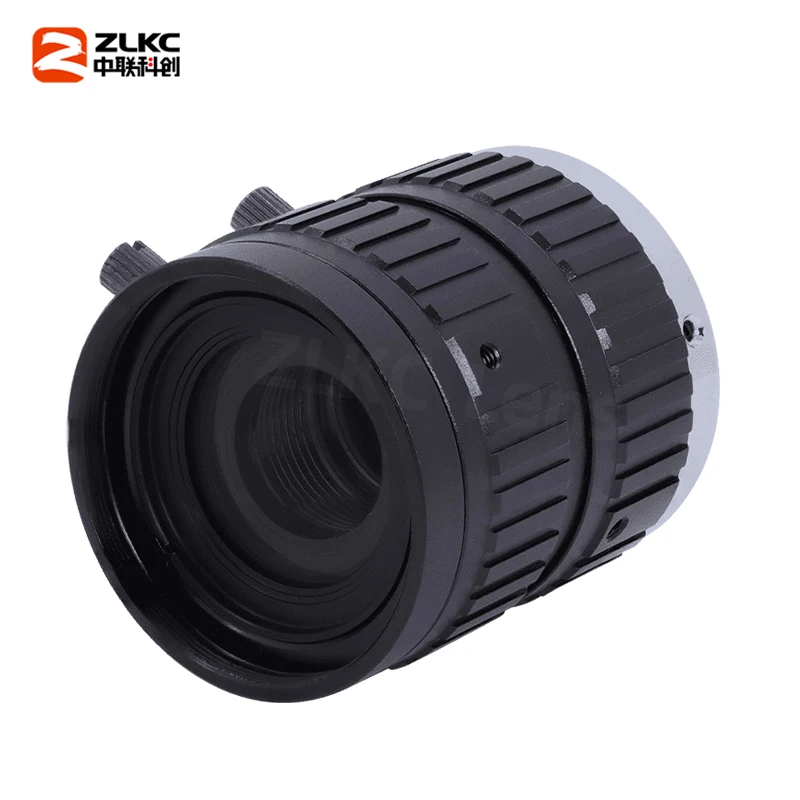 ZLKC 25mm Fixed Focus Lens 5MP cctv lente F1.4 Manual Iris objectifs C Mount Lens 2/3'' lenses & accessories Industrial Cameras
