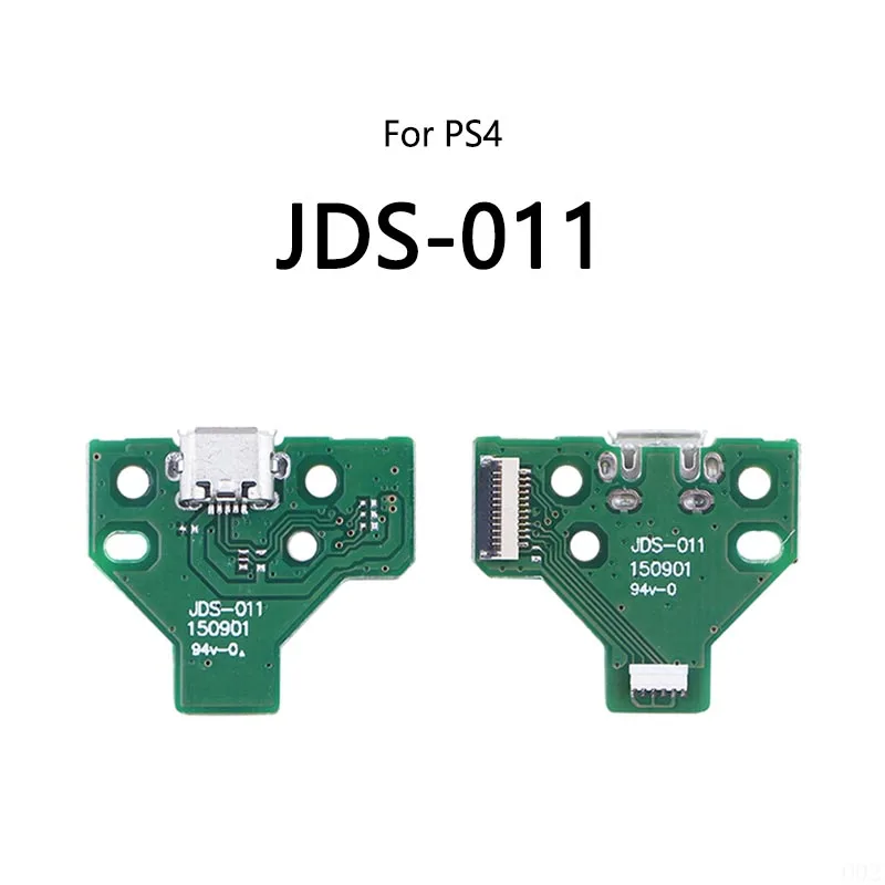 Cable de placa de carga Micro USB para controlador PS4, puerto de carga, conector Jack JDS 001, 011, 030, 040, 055, 1 unidad por lote