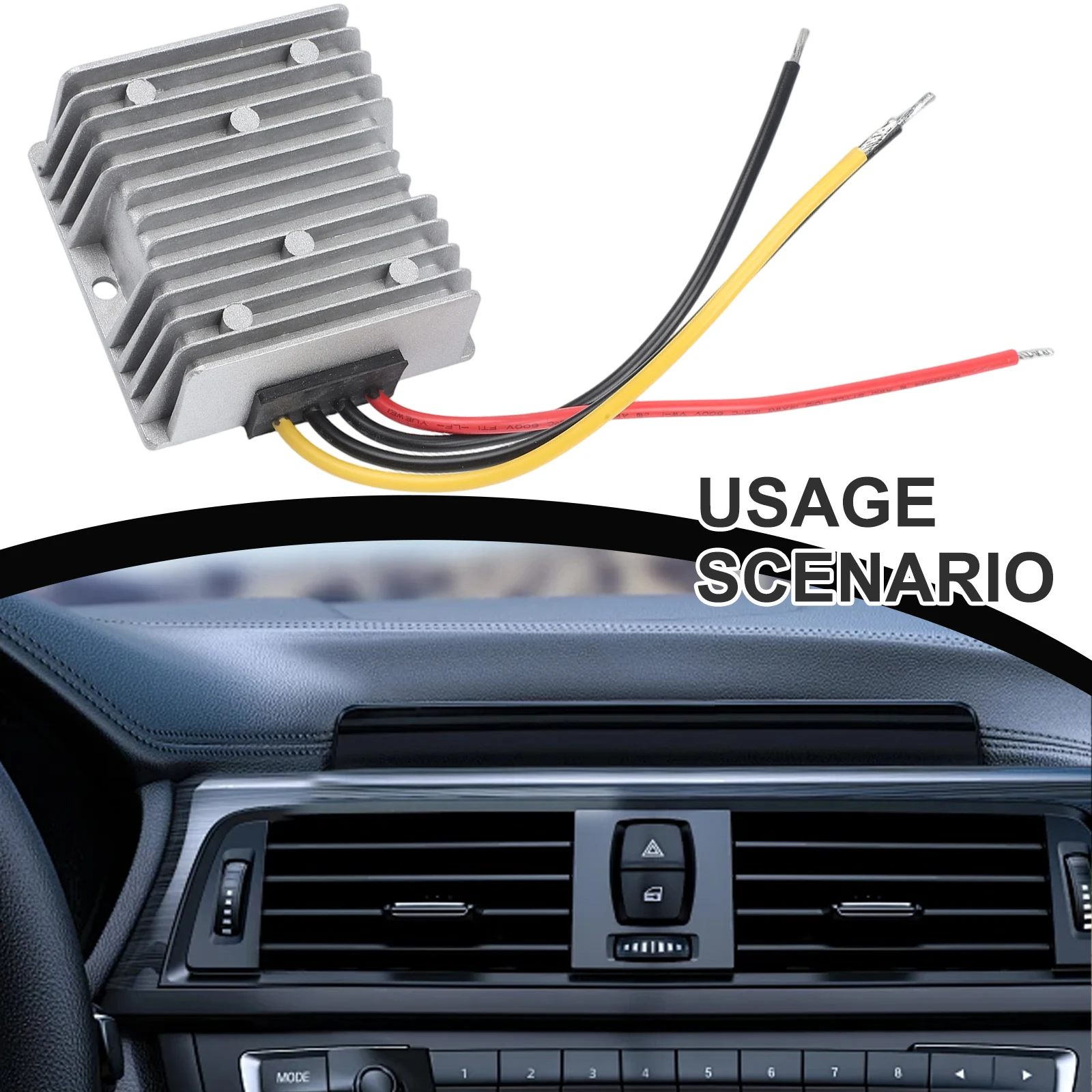 DC Power Converter 12V 24V Input to 48V Output 3A 144W Step-Up Module for EV Applications Operating at Up to 95% Efficiency