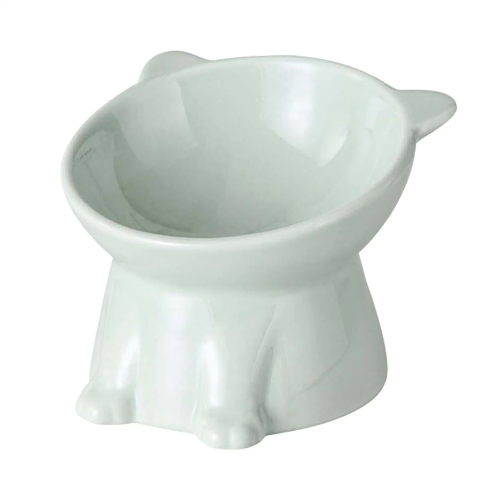 Premium Cat Food Bowl - Elevated Design for Optimal Feeding Experience
