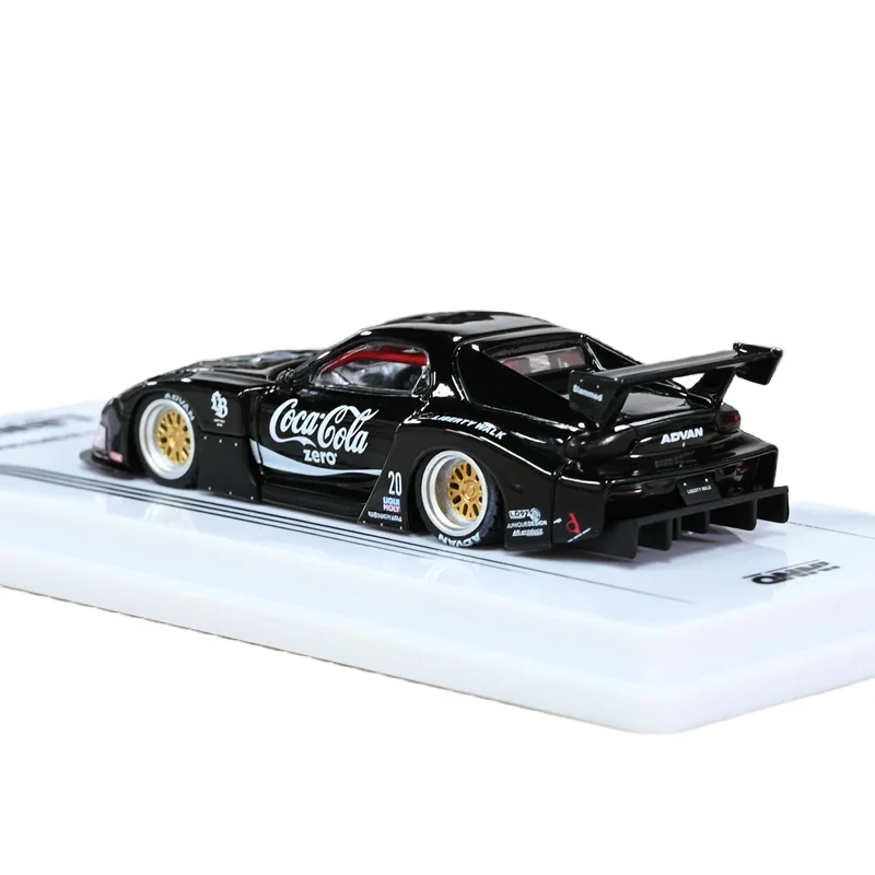 INNO Diecast 1/64 Maßstab MAZDA Legierung Modellautos MAZDA RX7 FD3S LBWK Spielfahrzeuge Spielzeug für Jungen Geschenk Originalverpackung