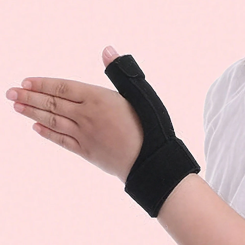 

Шина для большого пальца, поддерживающий бандаж, крепежный ремень для теносиновита, артрита, тендинита, триггерного большого пальца, подходит для детей, левой и правой руки