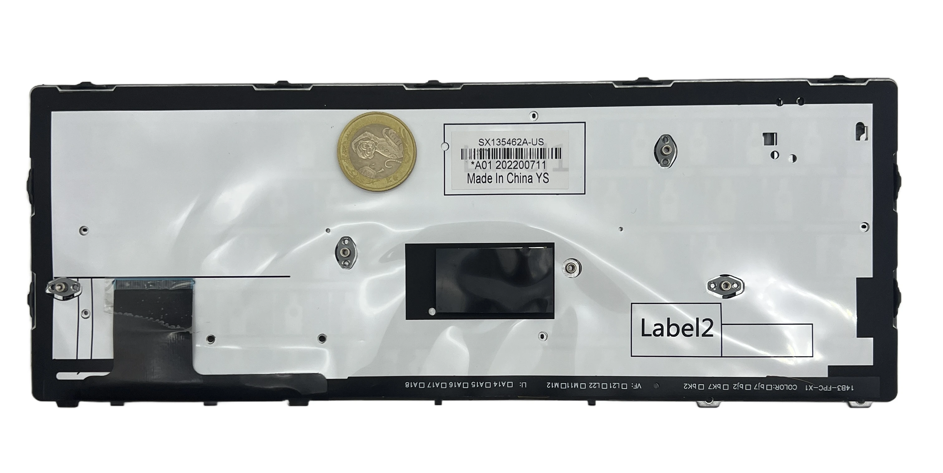 US Silver Frame Black laptop Keyboard FOR HP EliteBook Folio 9470M 9470 9480 9480M With backlight with point