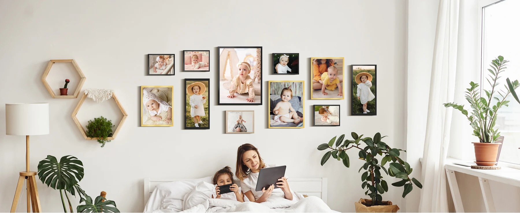 Wall-mounted display photo fra - Bamboo Photo Frame recension och pris