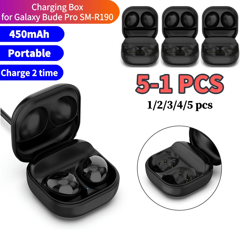 Bluetooth-compatible Headset Charging Dock Box USB Charger Station for Samsung Galaxy Buds Pro SM-R190 Bluetooth-compatible