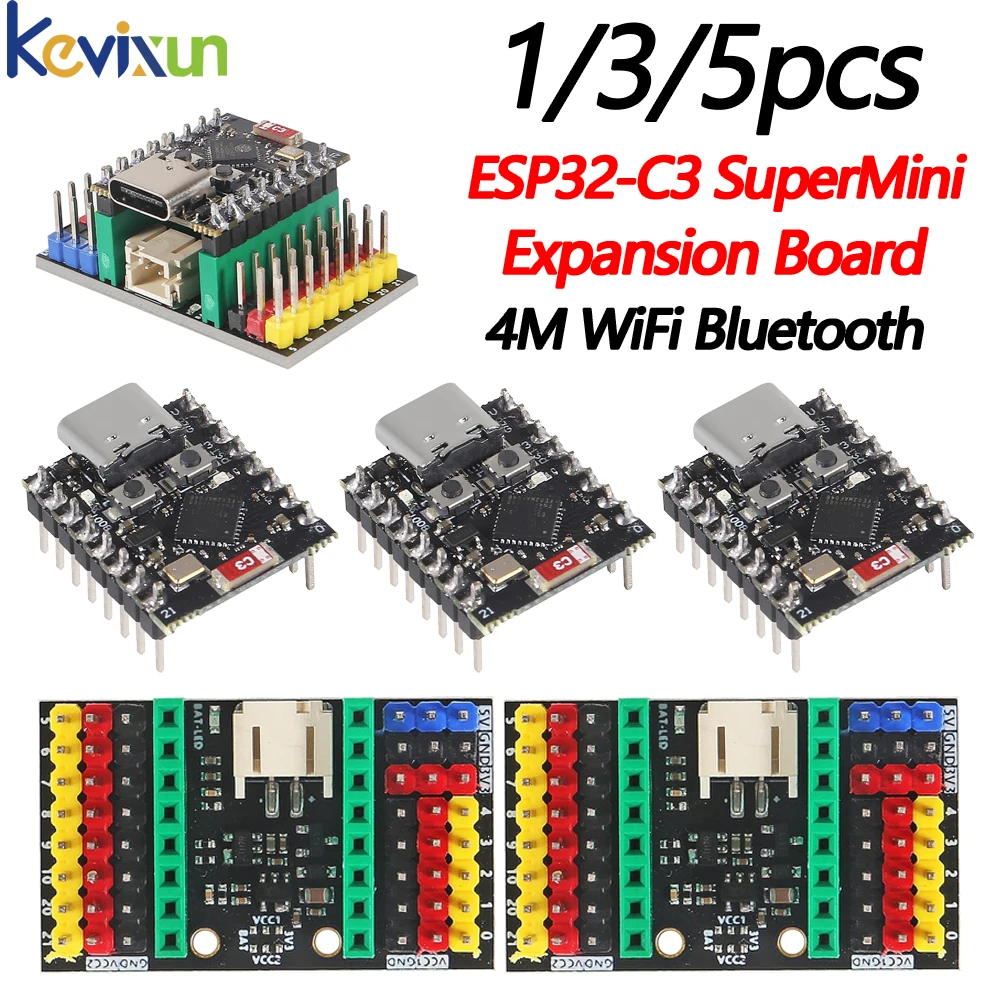 1/3/5pcs ESP32 C3 SuperMini Development Board ESP32-C3 WiFi Bluetooth Module