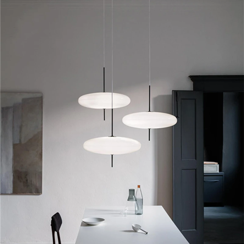 

Italy Designer Model 2065 Led Acrylic Pendant Light Villa Dining Room Kitchen Hanging UFO Lamp Suspension Industrial Luminaire