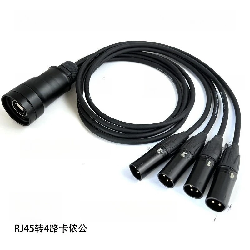 Lighting Console Network Splitter Extender RJ45 Signal Converter for Mixer Audio Network Transmission