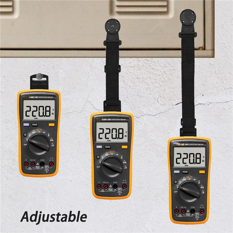 ABFA 5X Kit de sangle de suspension magnétique pour multimètre numérique, pièces de kit de suspension pour série 50 II, 70 III, 80 IV, 180