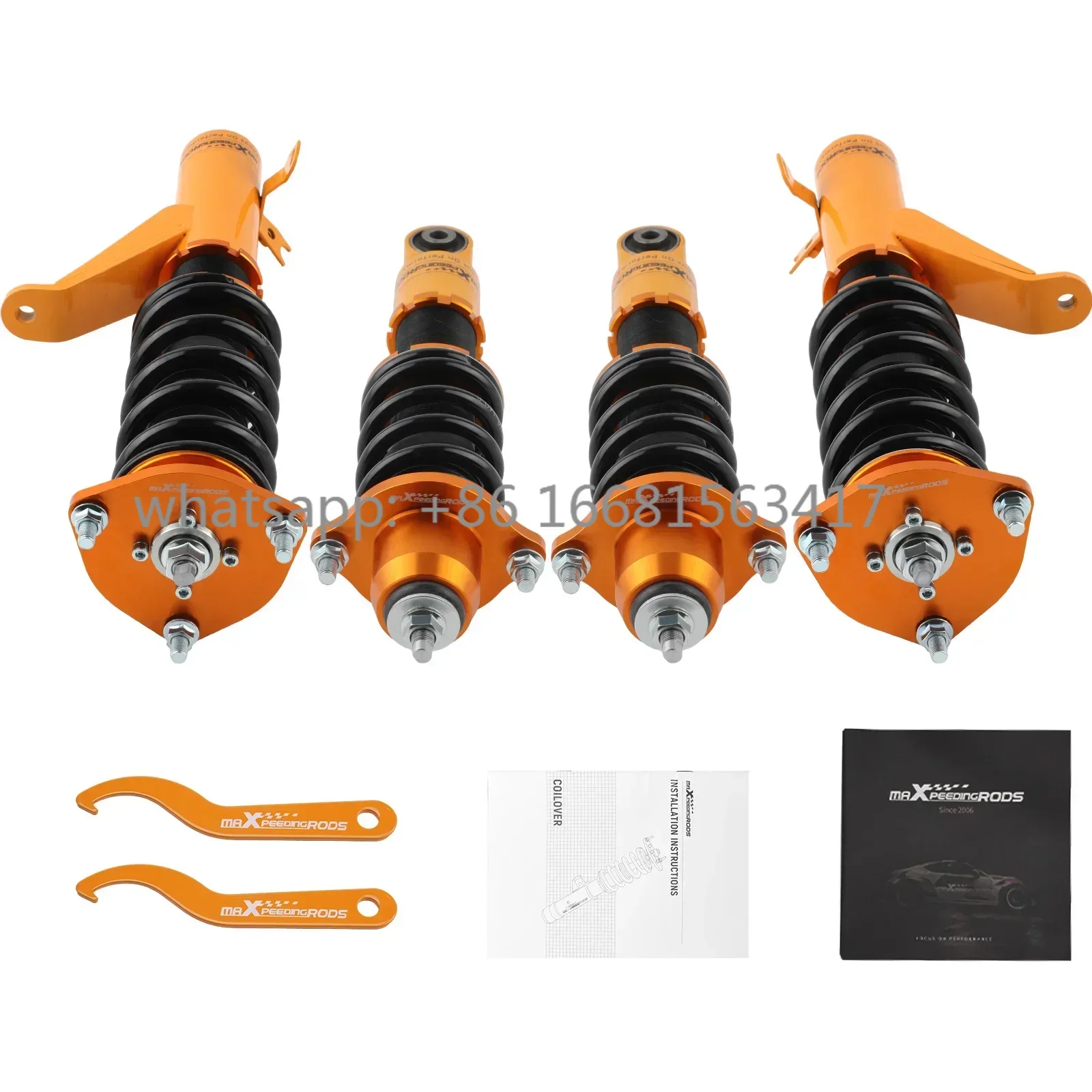 Coilovers Strut Kit For Honda Civic 2001 2002 2003 2004 2005 Shocks Absorber Coilovers Shock Suspension Lowering Kit