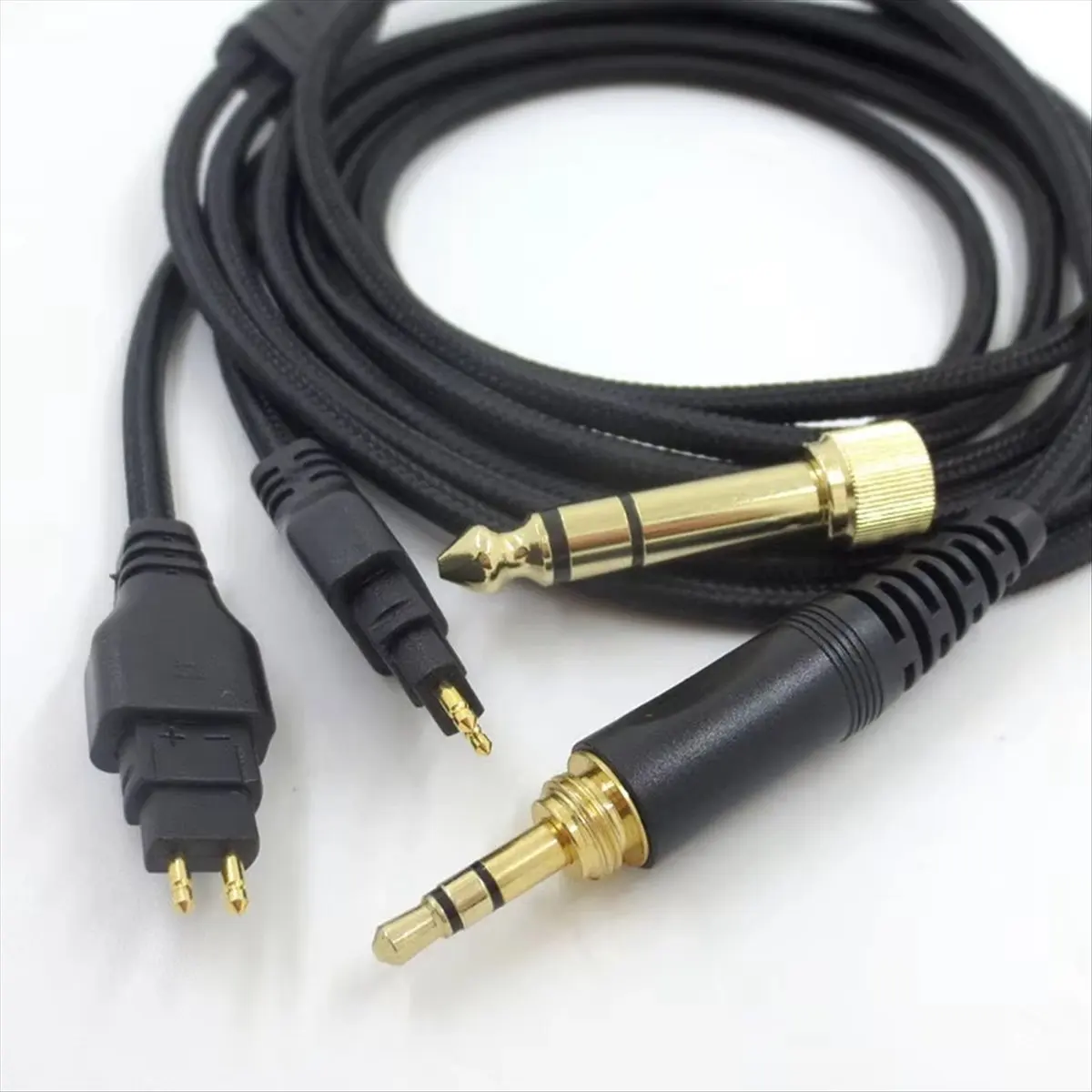 AT42 Earphone Cable 3.5mm to 6.35mm Audio Cord for HD580 HD600 HD650 660s Headset Cable Earphone Accessories