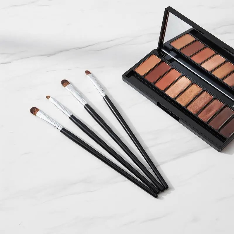 4/6Pcs Soft Bristles Eye Detail Brush Set Ensure Smooth Eyeshadow Application Every Time Hassle-Free Beauty