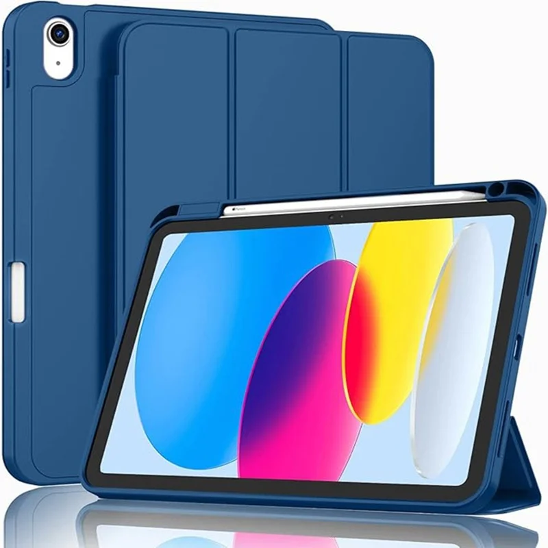 Für iPad Mini 6 7 10. 11. Generation A16 Hülle Dreifach Faltbare Magnetische Stoßfeste Standhülle mit Stifthalter – Detail 16