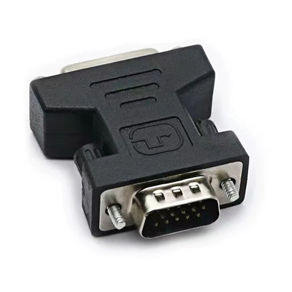 24+5Pin DVI Female to 15Pin VGA Male Cable Extender Adapter Connector