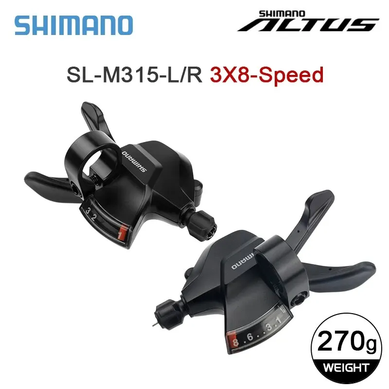 Shimano SL-M315 7 8 Speed MTB Shifter Altus RD-M310 Rear