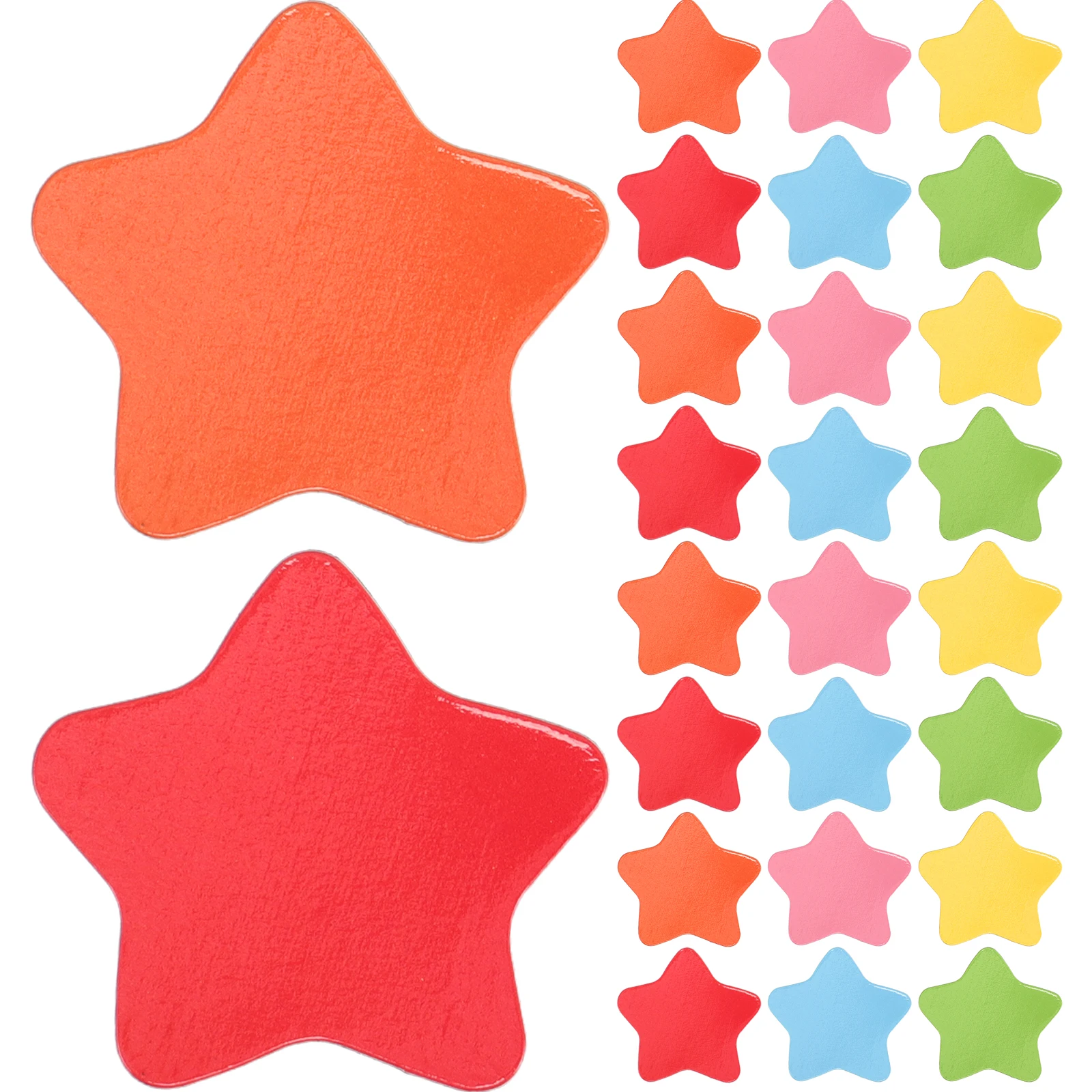

120 pcs Magnetic Stars Competition Large Size Removable Reward Stickers Teacher Supplies Star Magnets Whiteboard Decor Classroom