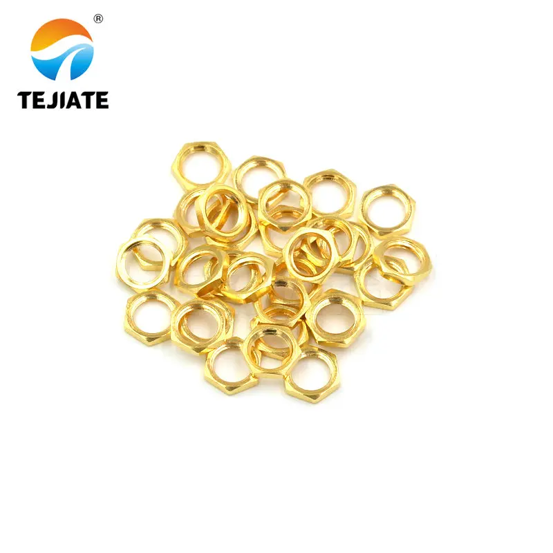 50PCS SMA female head male nut gasket spring piece pressure tube dust cap waterproof ring heat shrink tube SMA accessories