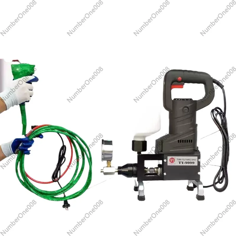 Floor Tile Hollow Drum Grouting Machine, Marble Stone Tile Cavity Filling Injection Tool with Special Repair Glue