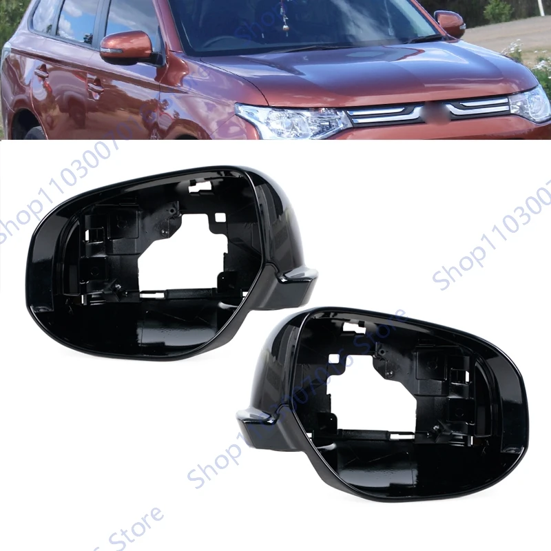 

For Mitsubishi Outlander 2013-2018 Car Rearview Mirror Frame Side Mirror Bottom Lower Holder Housing Frame