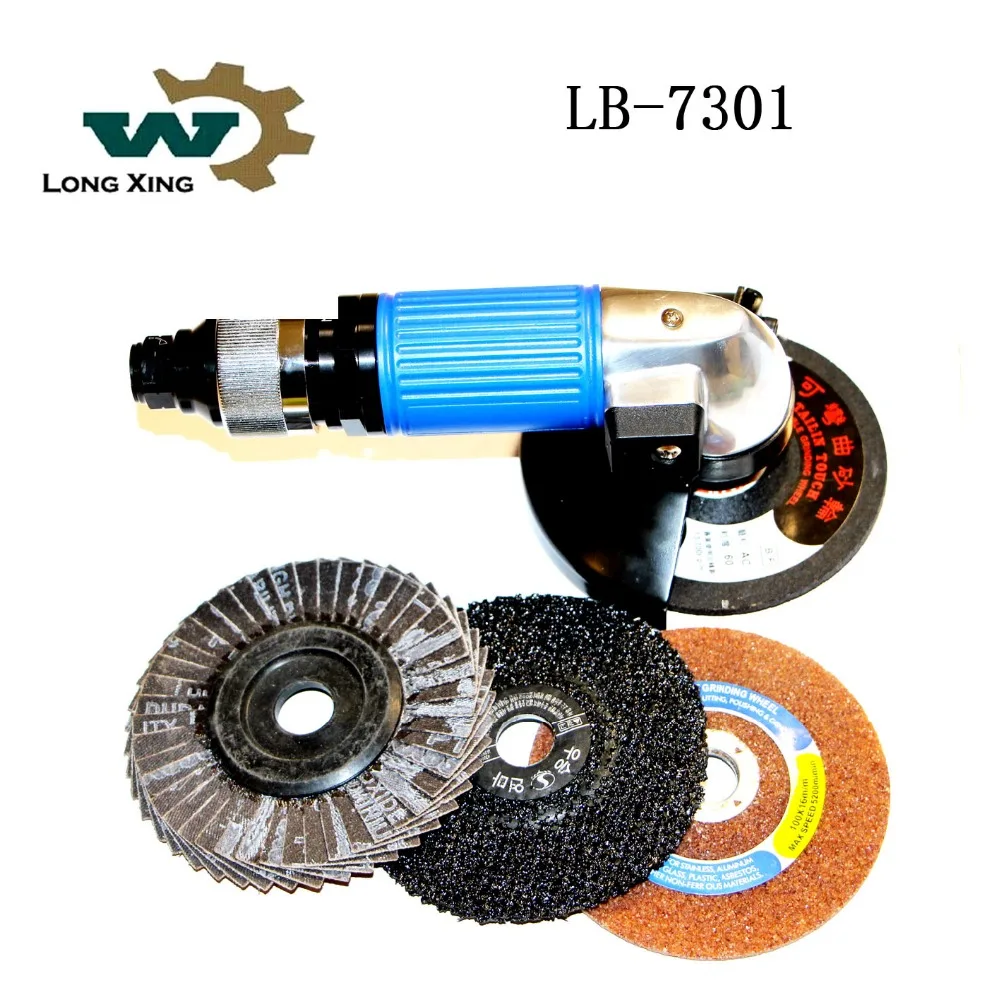 

LB-7301 Mini Angle Grinder Air Tool Die Cutting Orbital Sander Pneumatic Floor Polishing Machine