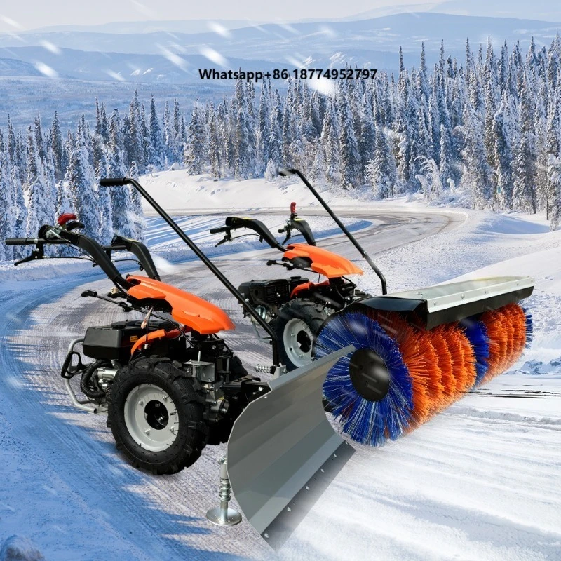 High-Torque Snow Removal Machine Designed for Wet and Heavy Snow Conditions with Enhanced Auger System