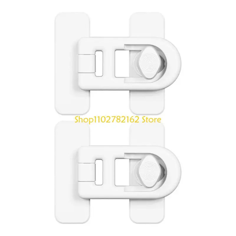 547B Campers Baby Safety Refrigerator Lock ABS Cabinet Door Latches Secure
