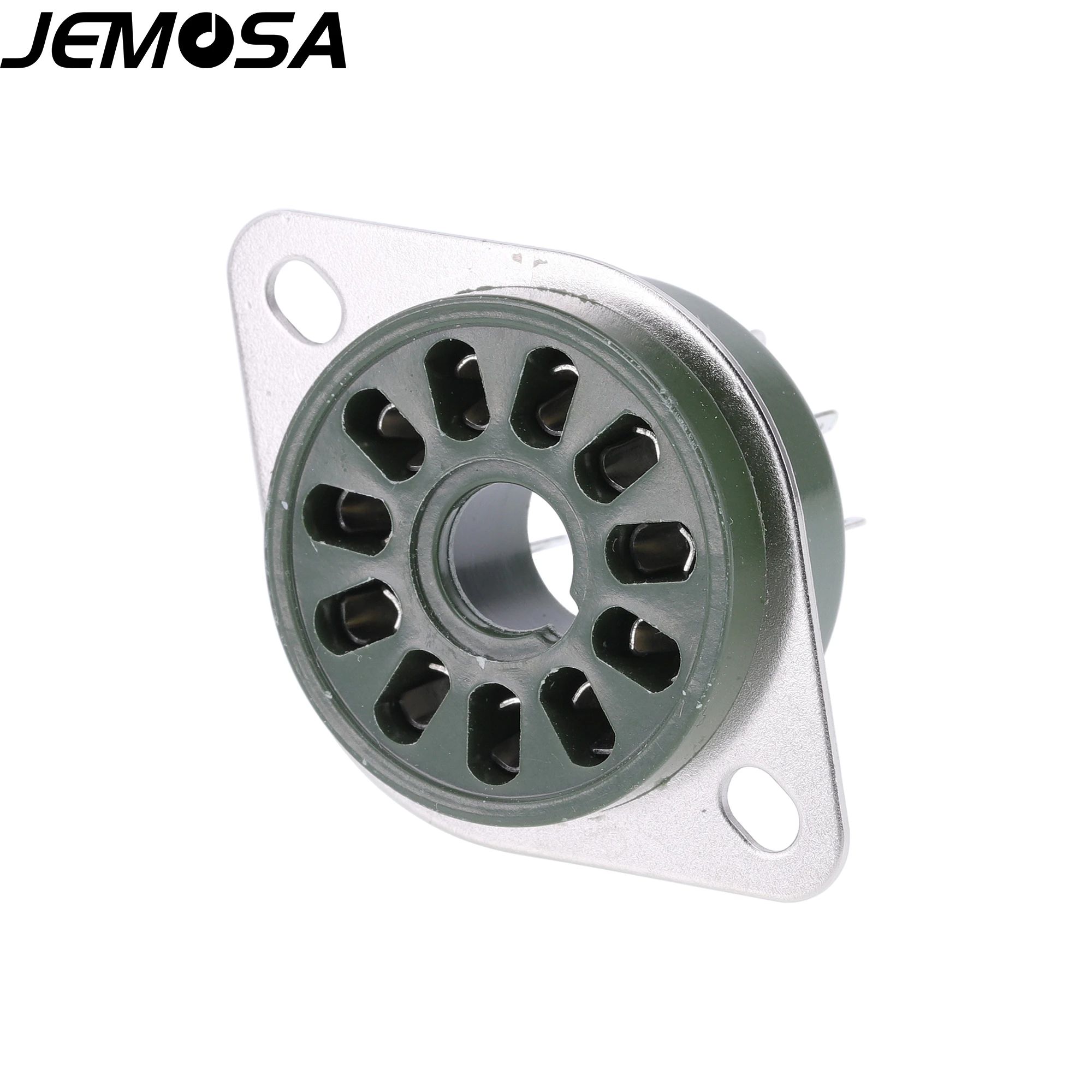 2 pçs 11pin tubo soquete baquelite GZS11-A soquetes válvula tubo de vácuo amplificador áudio do vintage alta fidelidade