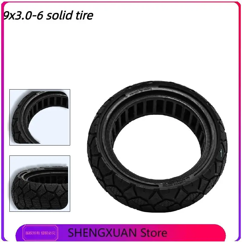 pneu-plein-antideflagrant-9x30-6-adapte-aux-scooters-electriques-tout-terrain-de-9-pouces-accessoires-de-pneus-pleins-en-nid-d'abeille