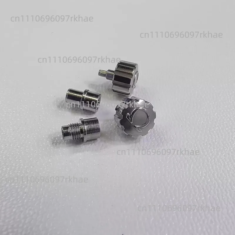 FOR 150 Series All-Steel Internal Locking Crown VS Factory Watch Parts 6.5x2.8x3.6 Silver