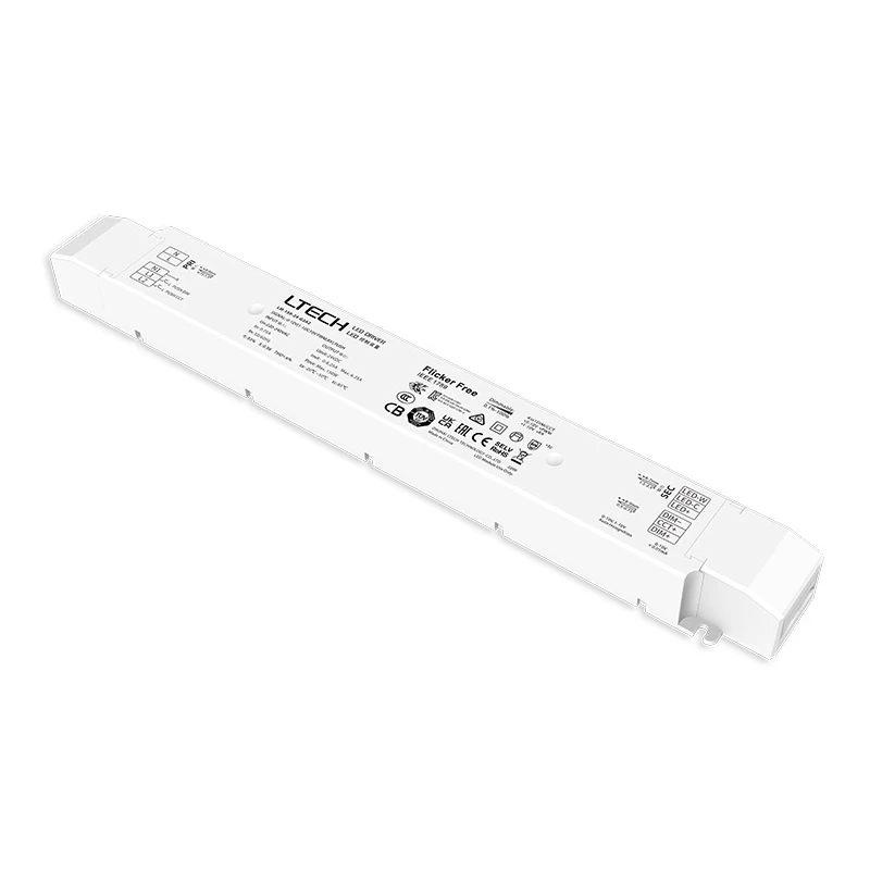 75W 100W 150W 24V Constant Voltage Tunable White CCT 0-10V 1-10V/RX LED Driver LTECH 220-240V Push Dim&CT Lighting Transformer