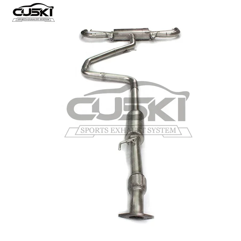 High Flow Catback Exhaust For Hyundai Lafesta 1.4T/1.6T 2018-2022 quality Stainless Steel car Exhaust Modification