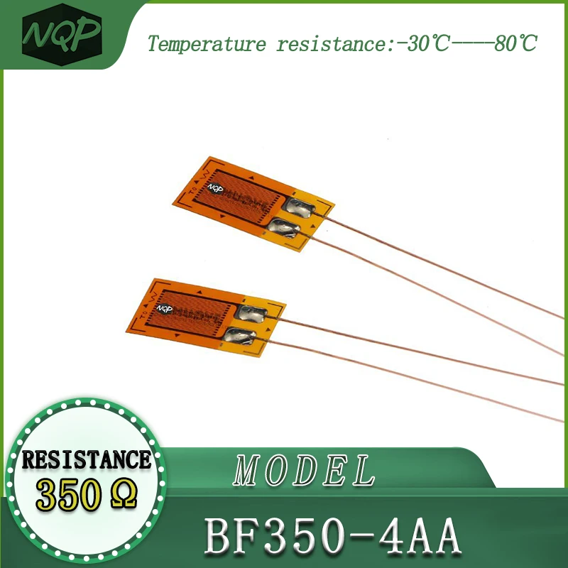 Strain Gauge BF350-4AA, high precision, resistive type, resistance value of 350 ohms, used in load cells.