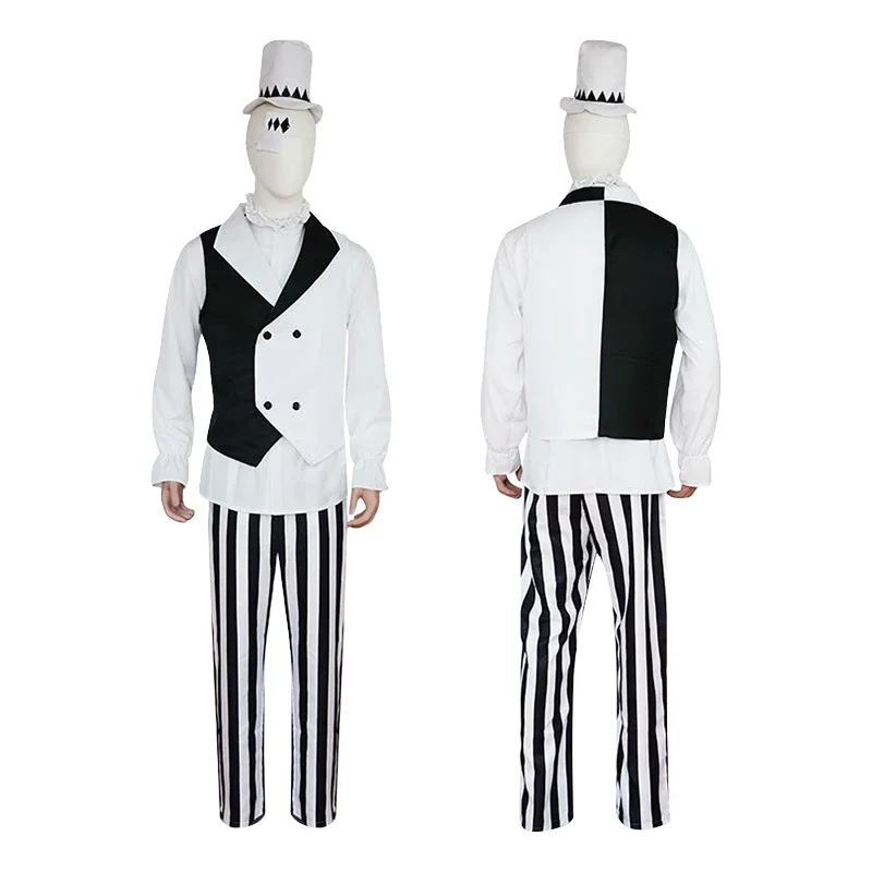 Anime Nikolai Gogol Cosplay Bungou Stray Dogs Nikolai Cosplay Costume Clothes Uniform Hat Wig Suit Halloween Party Men Costumes