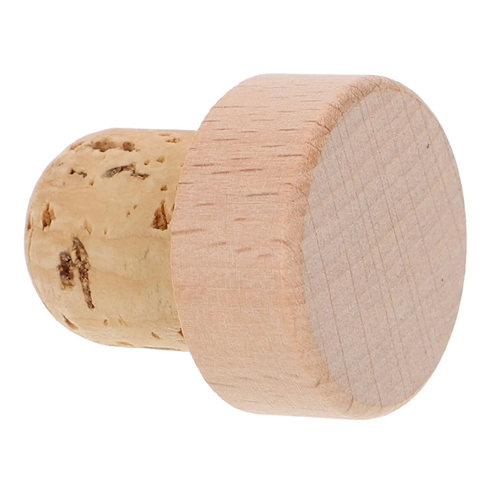 

Wooden Wine Bottle Stopper Stoppers of Cork Imitations Caps for Crafts Corks Bottles Plug