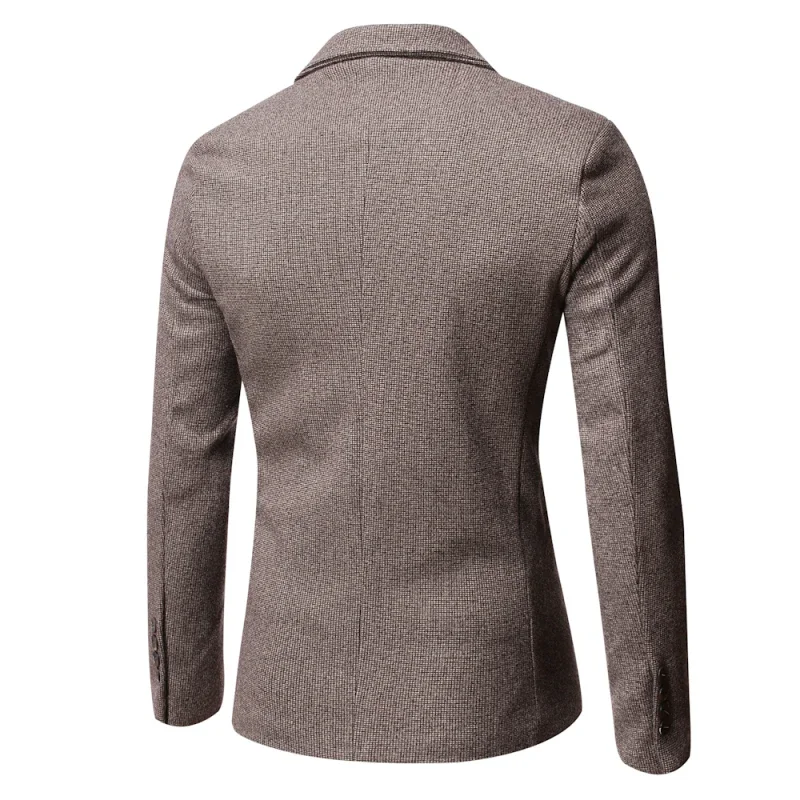 High Quality Plus Size S-5XL Fashion Casual Business Elite Party Work Interview Gentleman Slim Fit Suit Jacket