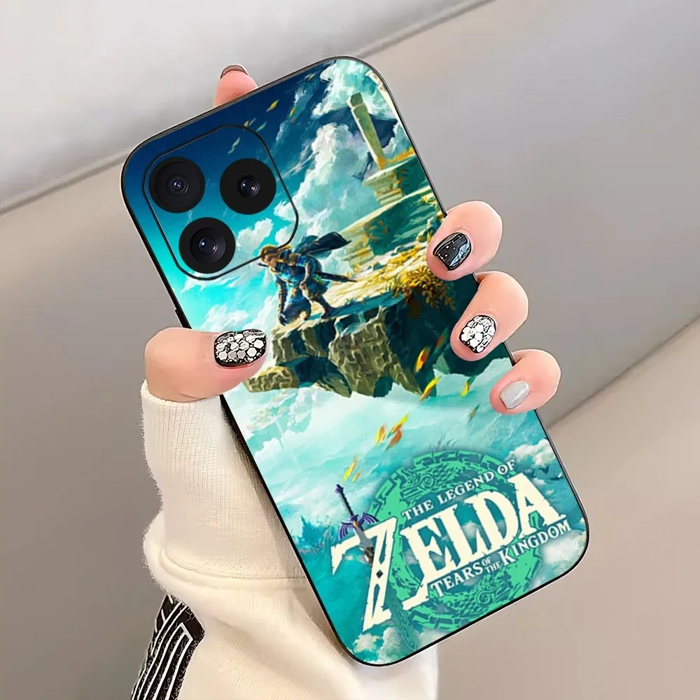 Game the L-legend of zelda tears of the kingdom Phone Case For iPhone 8 11 12 13 Pro 14 15 Mini X XR XS max Plus Shell