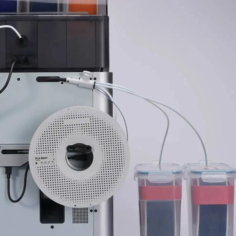 �y�Z�[�����zBambu Lab P2S 4-in-1 PTFE�A�_�v�^�[�p �f�ރp�C�v�g���|�[�g AMS�ڑ� 4�̋������W���[�� X1 P1 H2S H2D�Ή�