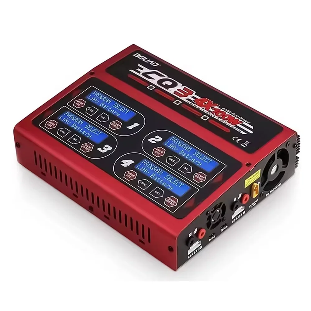 

НОВОЕ зарядное устройство EV-PEAK CQ3, сбалансированная зарядка, литиевая батарея для дрона, 4-сторонняя независимая зарядка, модель самолета 6S100W