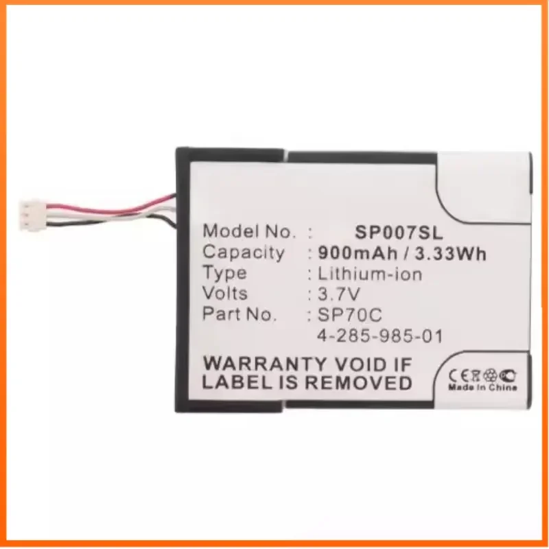 SP007SL 3.7V 900mAh Game Console Battery for SonyPSP E1000 E1008 PSPE1004 4-285-985-01 SP70C Digital Battery