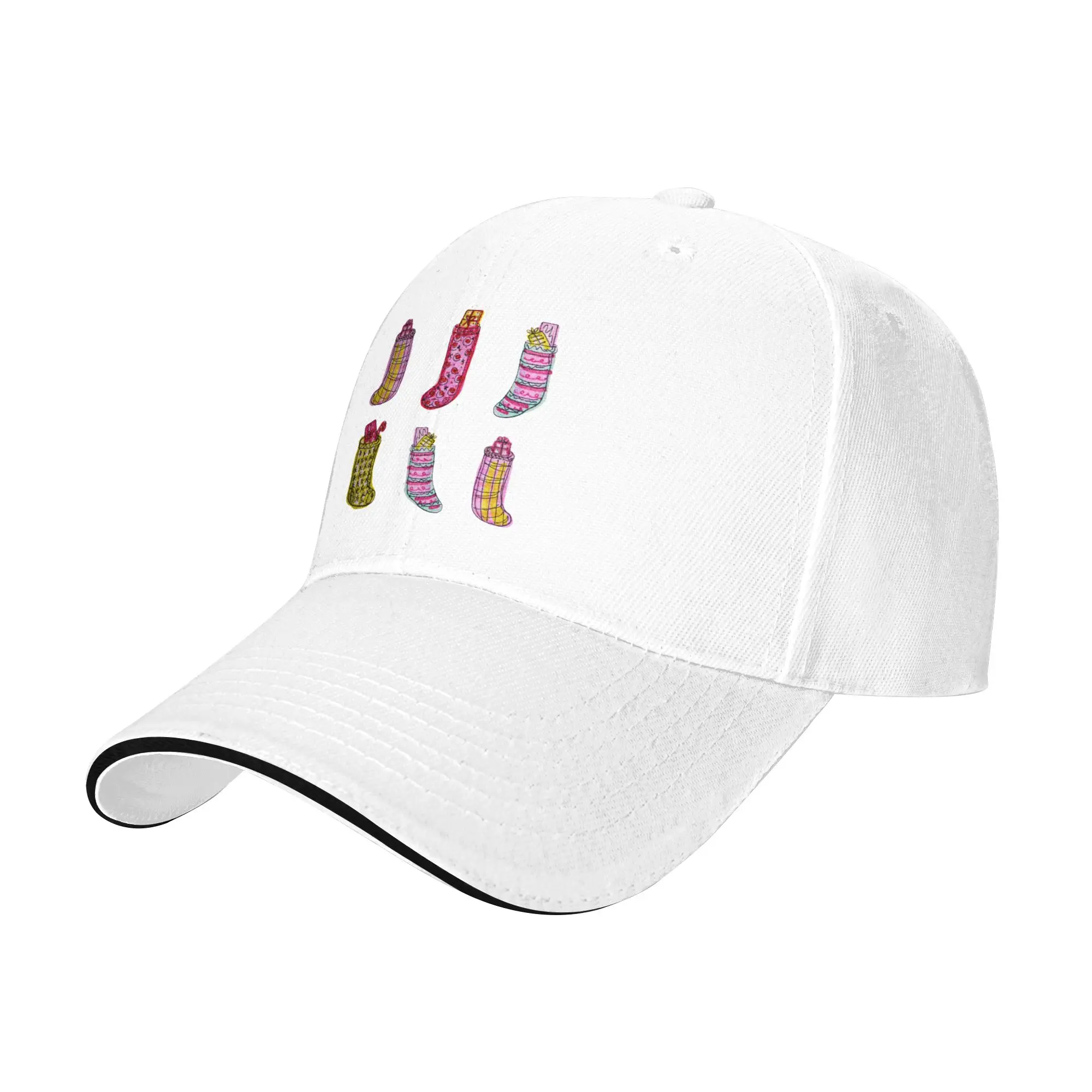 Stockings Set Gift For Children Men Women A Baseball Cap Hat