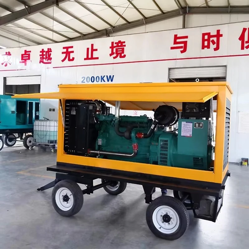 20kw 25kw 30kw 35kw 40kw Home Silent Trailer  Generator with Engine for Sale