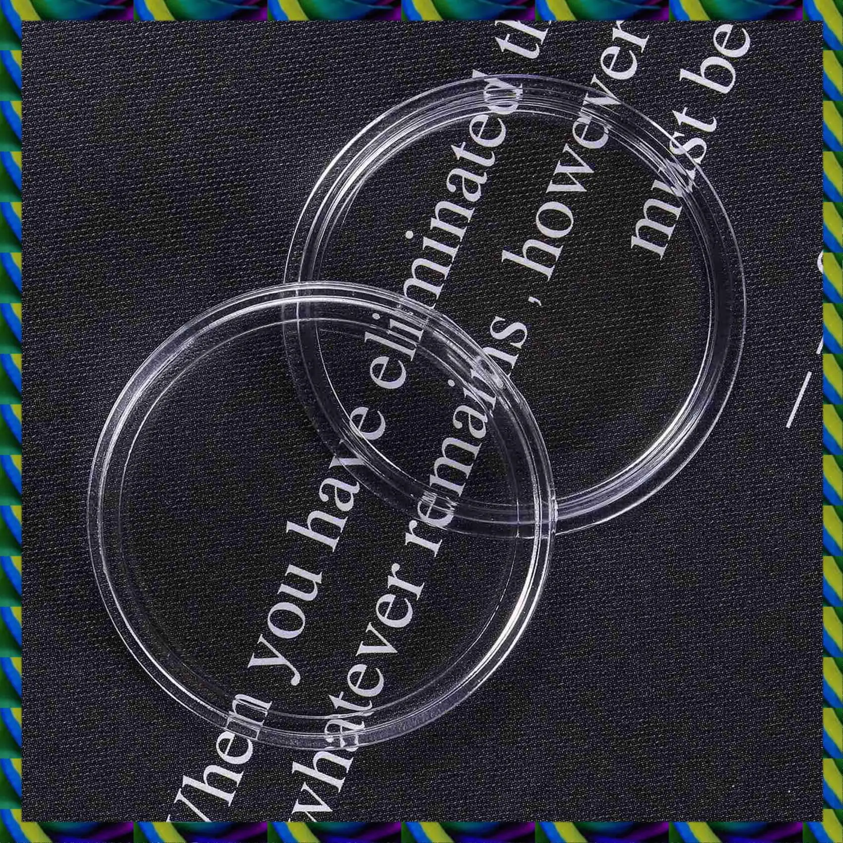 毎日 46 mm コイン カプセル ホルダーと保護ガスケット コイン ホルダー ケース ボックス コイン コレクション用品用 (8 サイズ、60 個)