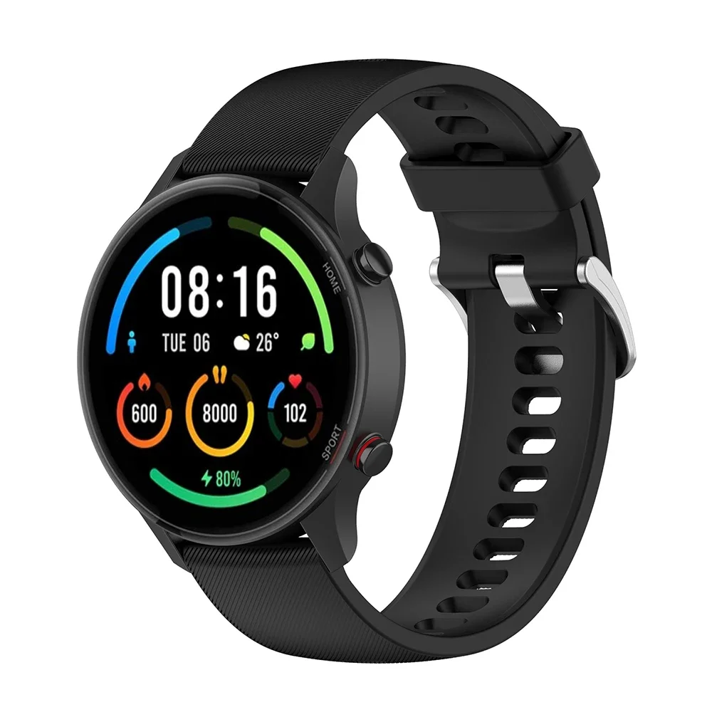 Silicone Strap For YAMAY SW022/IMILAB KW66 Smart Watch Band For Xiaomi Watch Color Sport Color 2