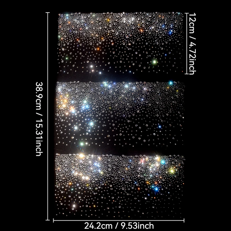 

Футболка со стразами «сделай сам», декоративная нашивка, аксессуары для одежды со стразами, звездное небо, блестки