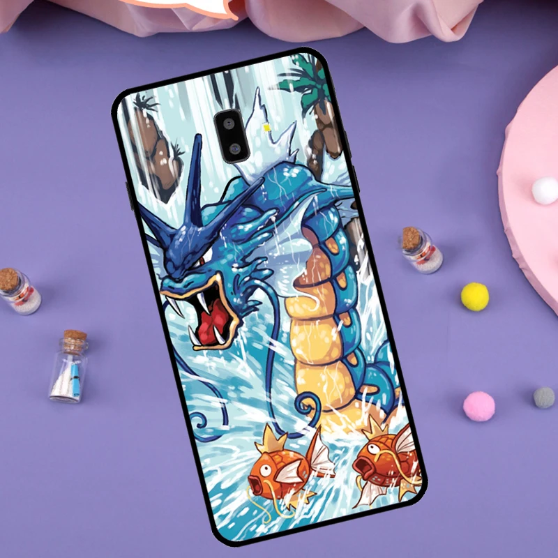 Japanese Wave Anime Dragon Cover For Samsung Galaxy J4 J6 2018 A7 A9 A6 A8 Plus J8 J3 J5 J7 2017 J1 A5 A3 2016 Case image 3