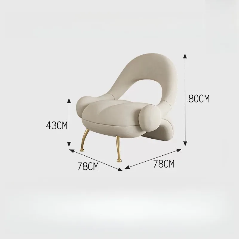 Reading Ergonomic Chair Office Wooden Relaxing Comfy Chair Makeup Nordic Cadeiras Para Sala De Estar