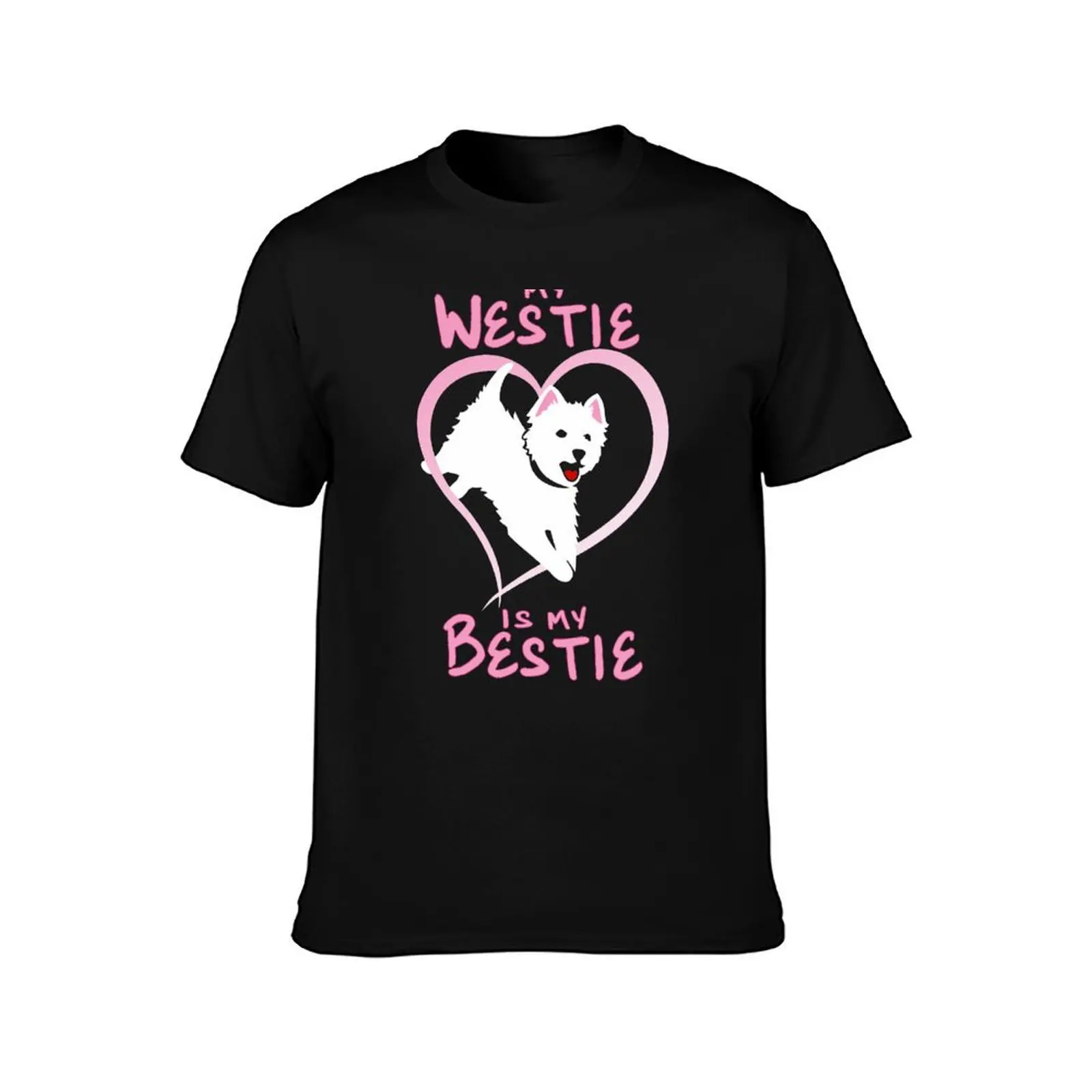 My Westie is My Bestie NickerStickers? on Redbubble T-Shirt quick drying anime tshirt Men's t-shirts