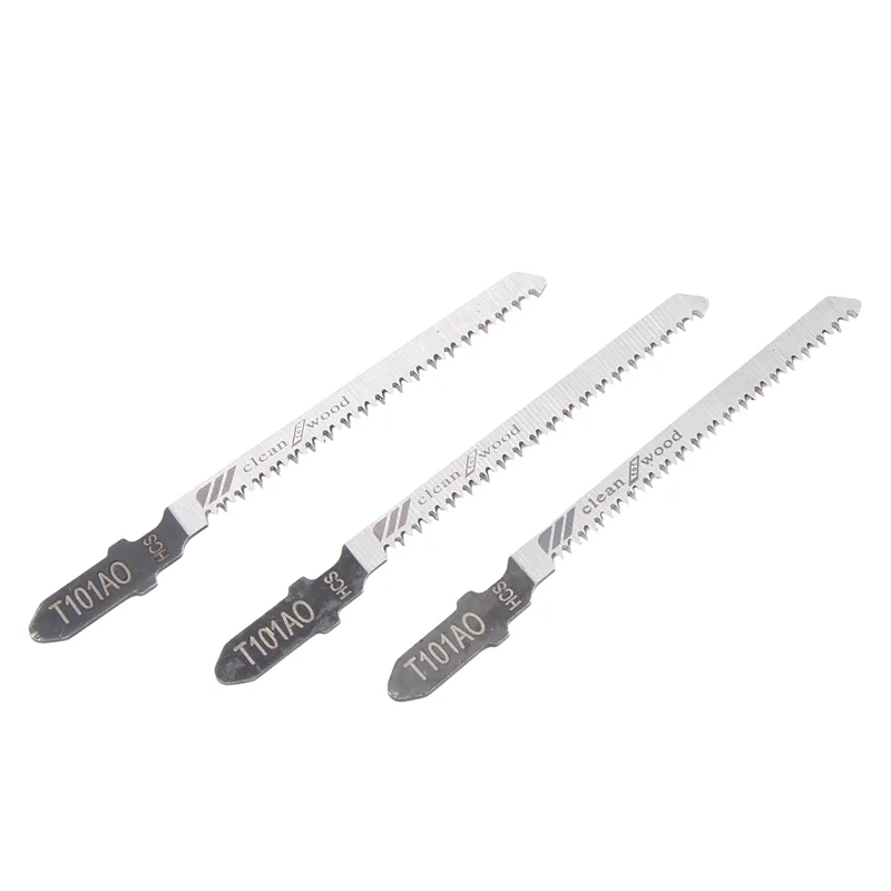 PORK-20 шт. сабельное лобзиковое полотно T101AO с Т-образным хвостовиком, многофункциональные лобзиковые полотна для дерева, пластиковый отрезной диск