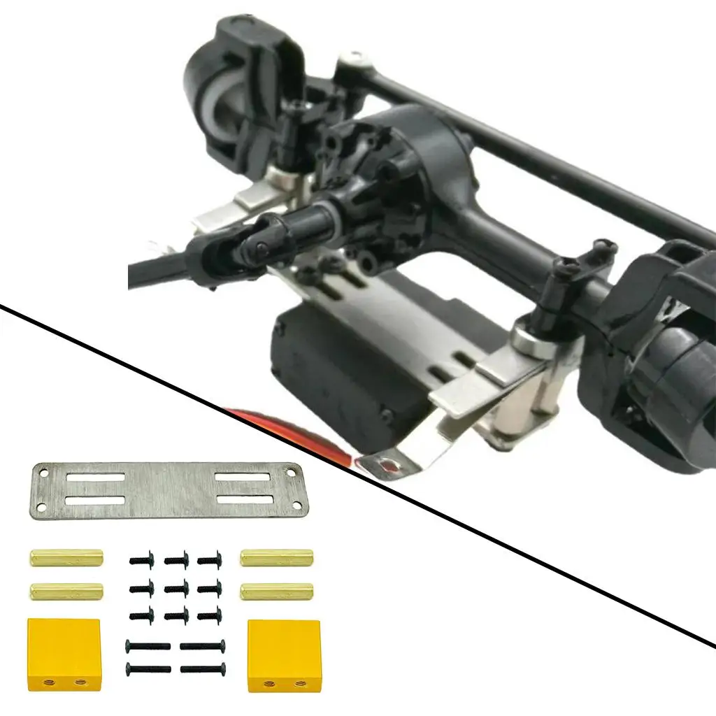 Upgrade Servo Fixed Mount Bracket D90 D91 1/12 Scale RC Crawler Truck